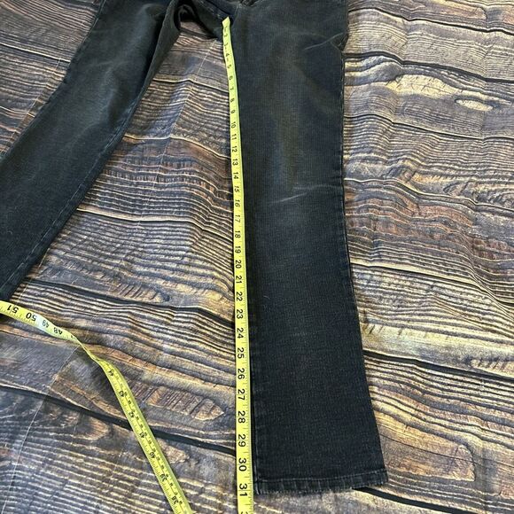 Alice & Olivia Jeans Womens 2 Black Denim Jean Skinny Low Rise Dark Wash W/flaw - Picture 5 of 8